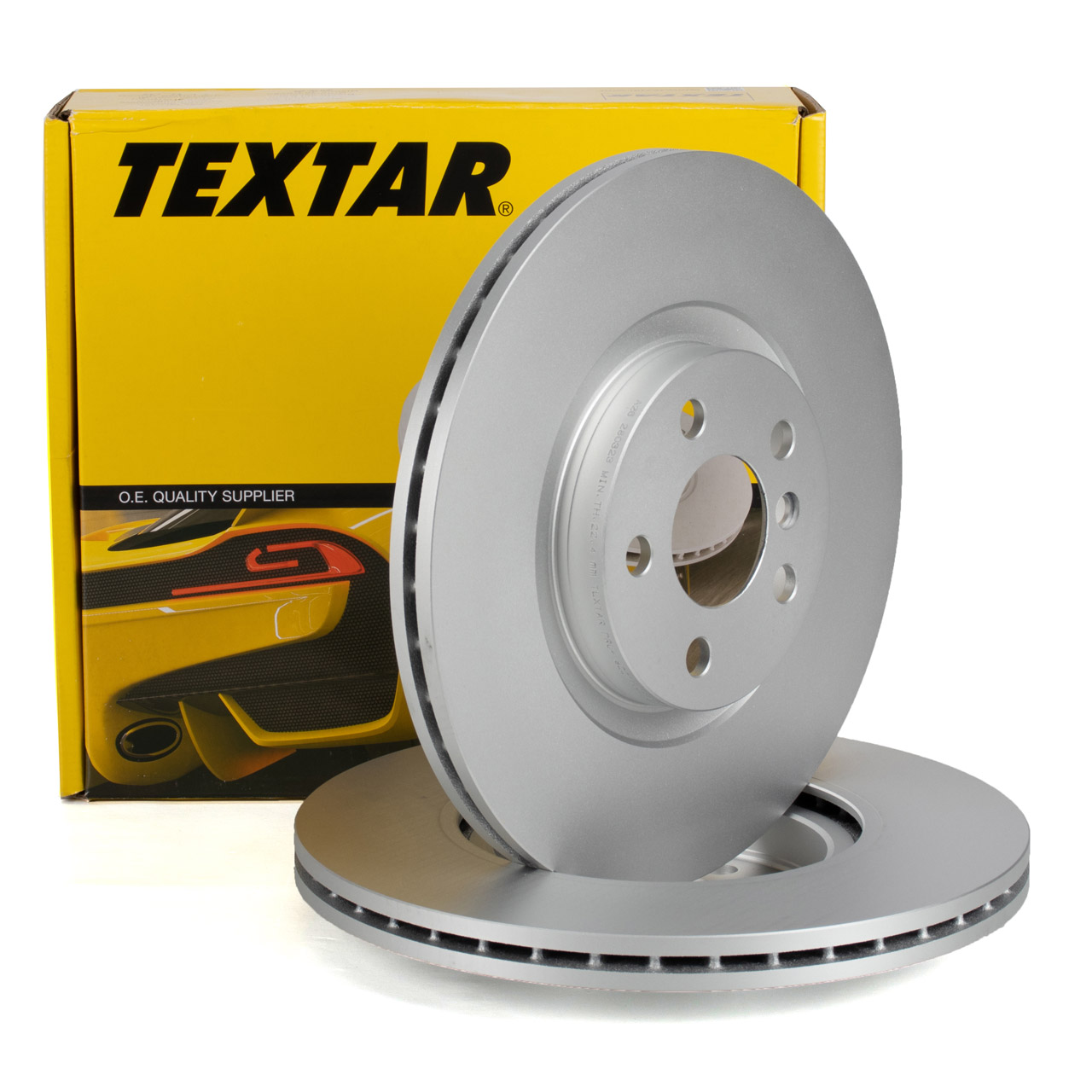 TEXTAR 92274405 Brake Disc Set for BMW F40, F44, F45, F46, X1, X2, MINI (Front) 34106891080