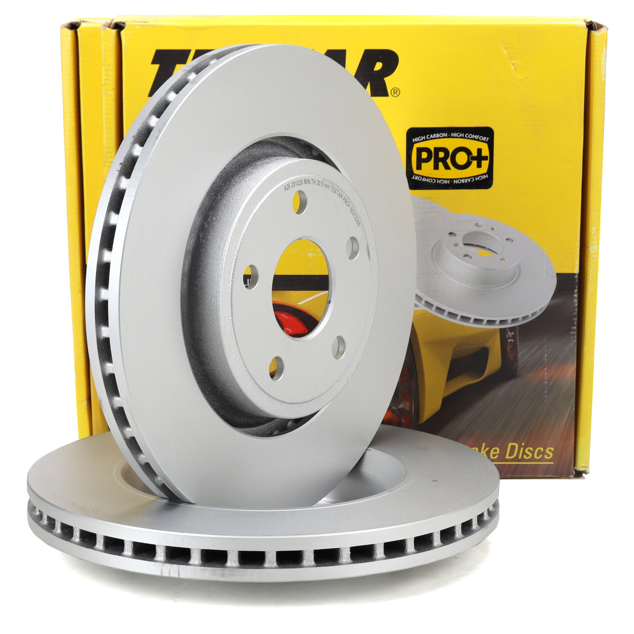 TEXTAR 92272205 Brake Disc Set for JEEP Grand Cherokee 4 WK, WK2, BR1, BR2, BR3, BR6 (front)