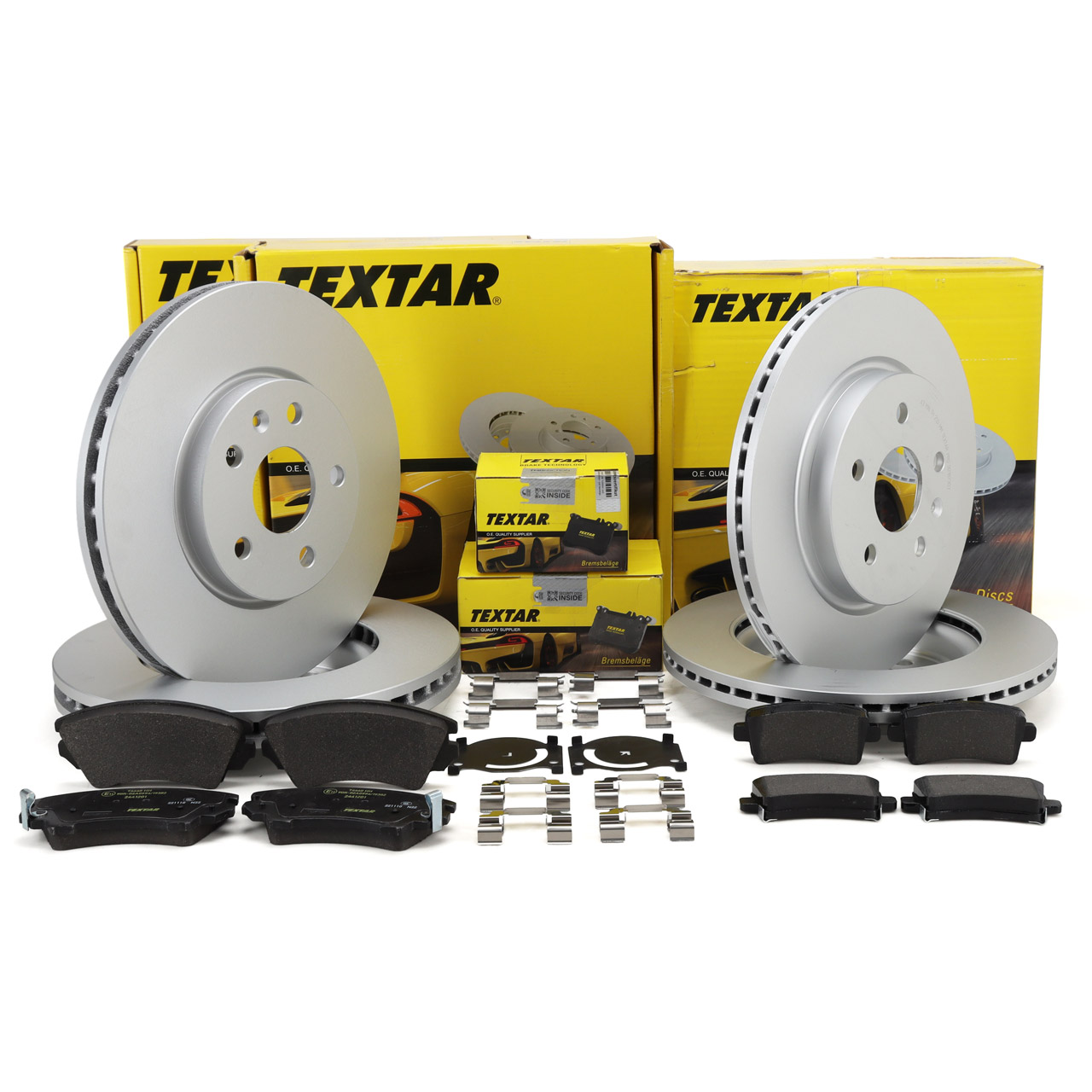 TEXTAR Bremsscheiben + Beläge OPEL Insignia A 17/18 Zoll SAAB 9-5  