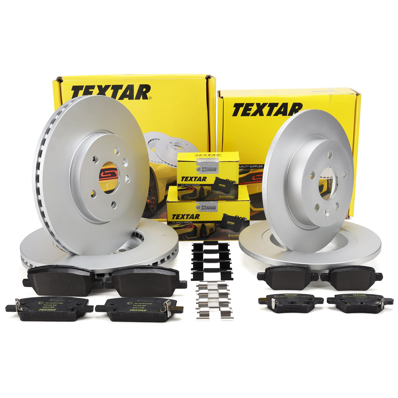TEXTAR Bremsscheiben + Beläge OPEL Mokka / X J13 ab Fgst. J4000001 