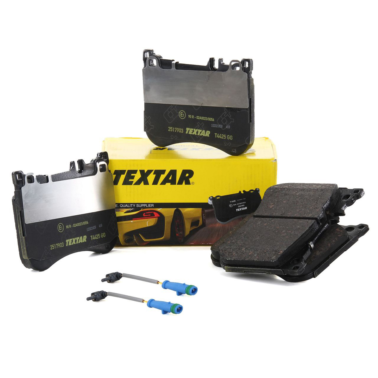 TEXTAR 2517903 Bremsbel&auml;ge + Warnkontaktsensor f&uuml;r MERCEDES W213 C257 53AMG C/A217 vorne