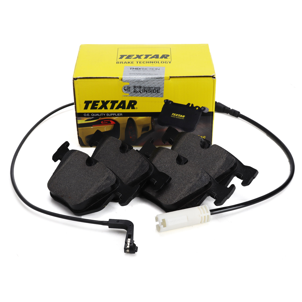 TEXTAR 2373201 Brake Pads + Wako for BMW 5 Series E61 Touring 520-530i, 520-530d (rear)
