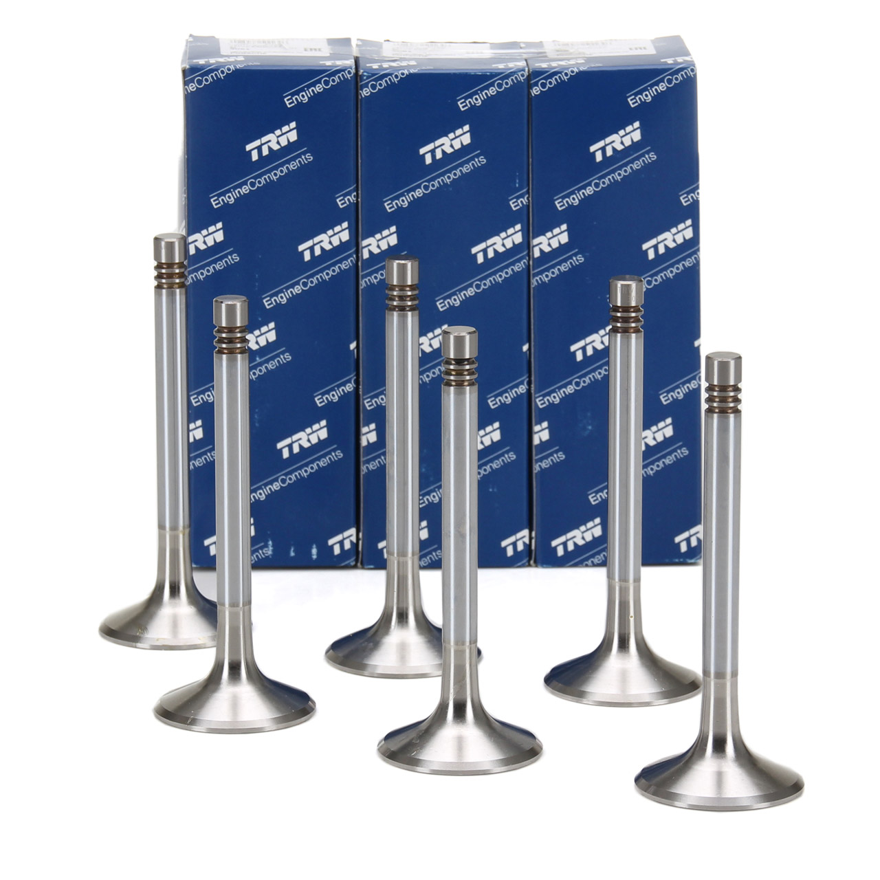 6x TRW 3051 Auslassventil für PORSCHE 911 3.0/3.2 SC Carrera 3.3 Turbo 93010541951