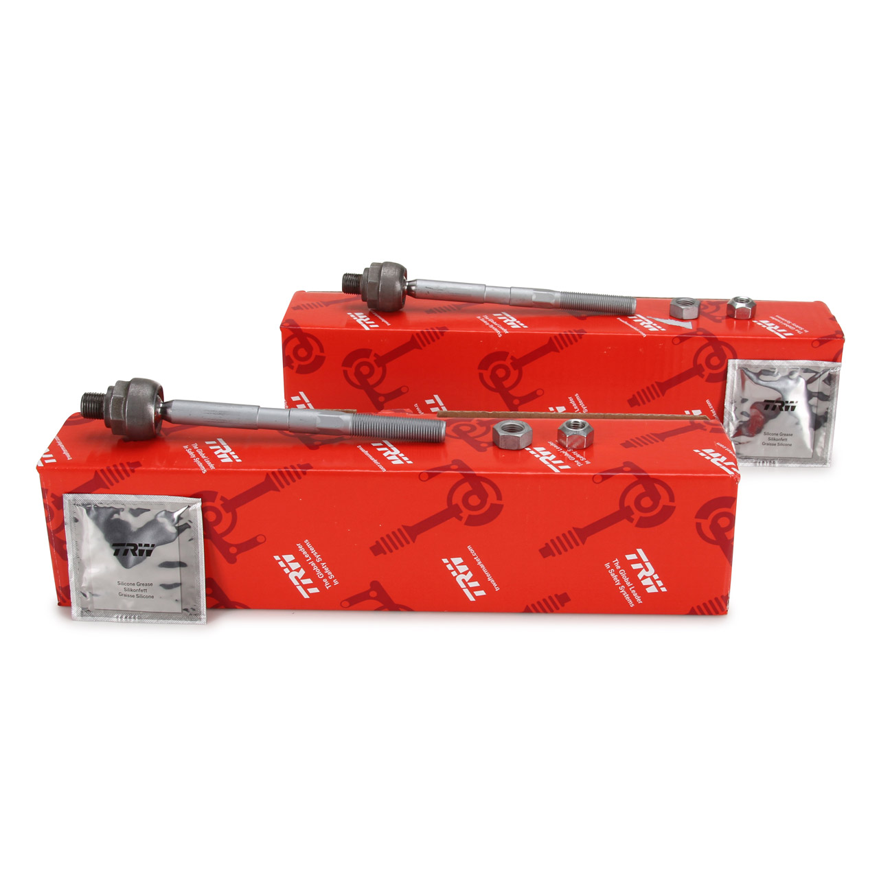 2x TRW JAR1013 Spurstange Axialgelenk f&uuml;r PORSCHE 996 Boxster (9869 vorne 99634732203