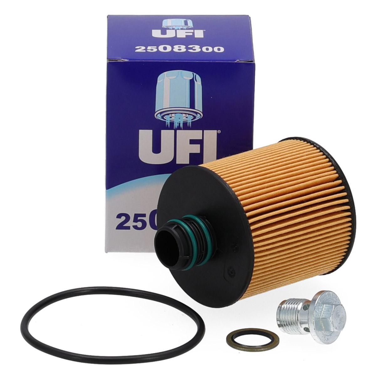 UFI 25.083.00 &Ouml;lfilter + Schraube f&uuml;r FIAT 500L 500X Doblo Ducato Punto Evo Tipo 1.6/2.0D