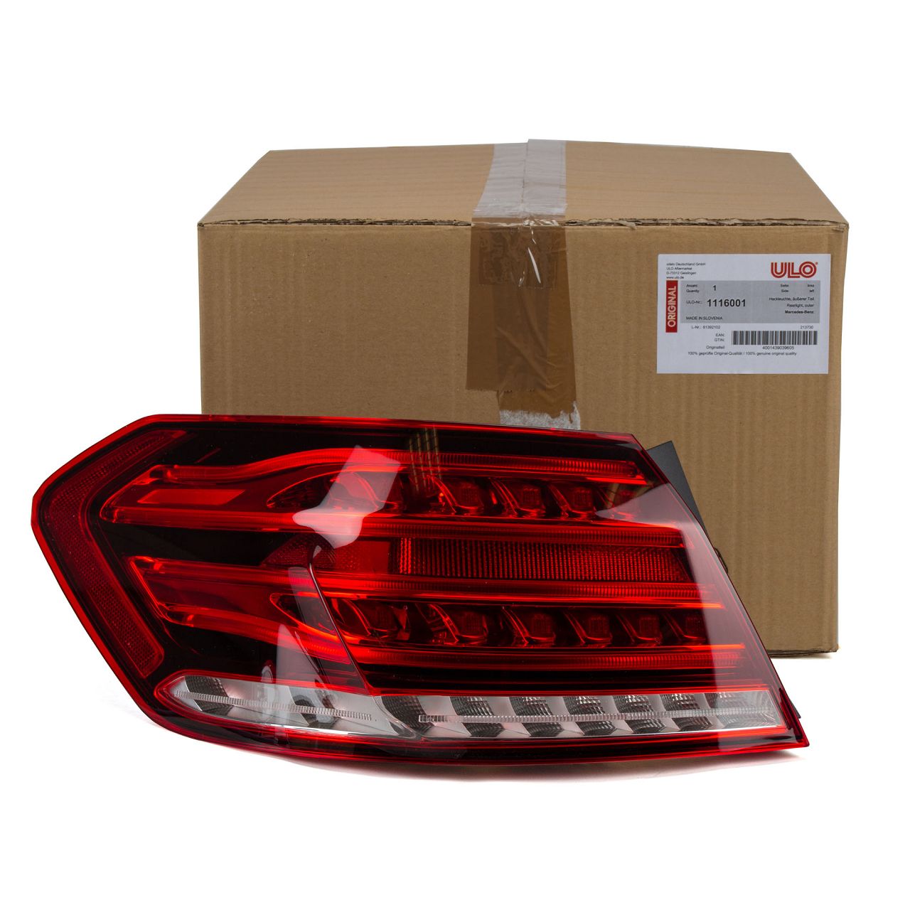 ULO Heckleuchte R&uuml;ckleuchte f&uuml;r MERCEDES E-Klasse W212 ab 07.2013 au&szlig;en links 2129060703