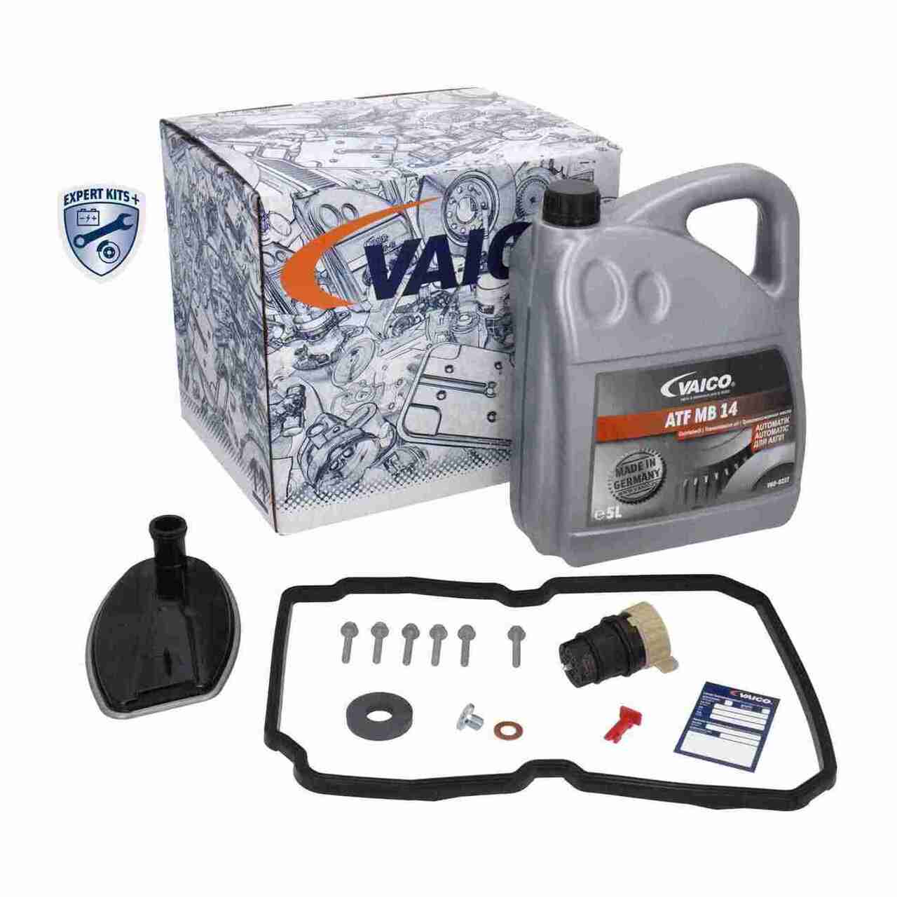 VAICO V30-2254-SP Getriebefilter Satz 5-Gang 722.6 + 5L Getriebe&ouml;l f&uuml;r MERCEDES DODGE JEEP