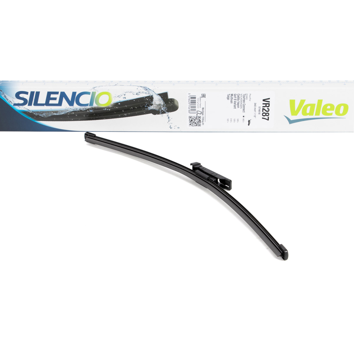 VALEO VR287 SILENCIO Heckscheibenwischer Caddy 5 Golf 8 f&uuml;r SEAT Tarraco SKODA 4 hinten