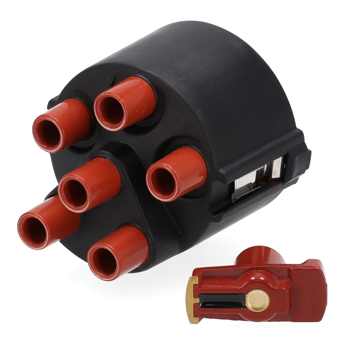 Verteilerkappe + Verteilerfinger f&uuml;r AUDI 80 B4 90 Cabrio Coupe B2 B3 100 C3 C4