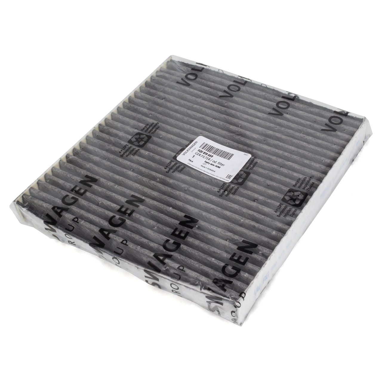 ORIGINAL VW Innenraumfilter ANTIALLERGISCH Golf 7 8 A3 Leon 3 4 Octavia 3 4 5Q0819669