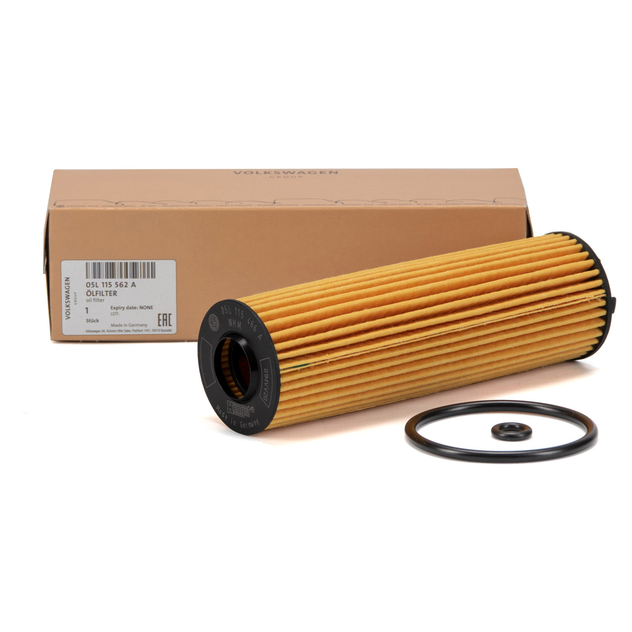 ORIGINAL VW Oil Filter for Golf 8, Passat, Tiguan, Touran, T7, A3, Leon, and Octavia 4 2.0 TDI 05L115562A