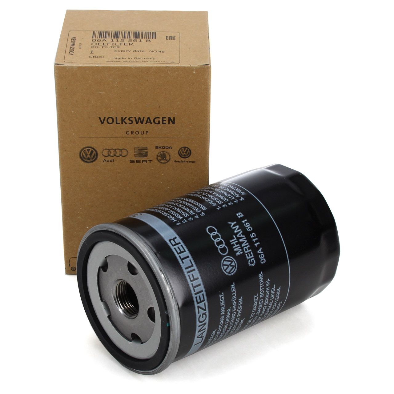 ORIGINAL VW &Ouml;lfilter Golf 3-6 Passat T4 T5 Polo A3 A4 A6 Leon Octavia 1.6-2.8 06A115561B