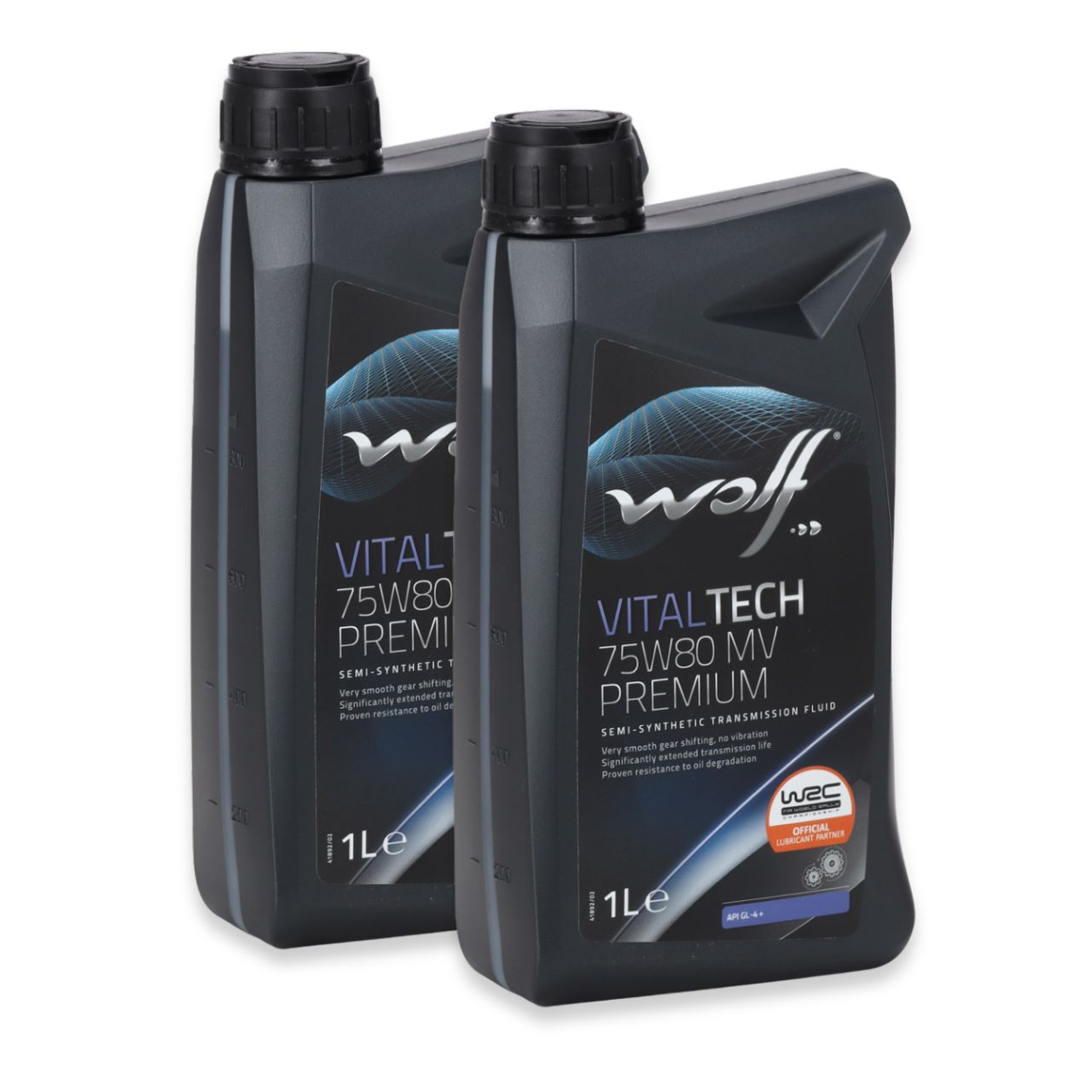 2L 2 Liter WOLF VITALTECH 75W80 MV PREMIUM Getriebeöl Schaltgetriebeöl API GL4+