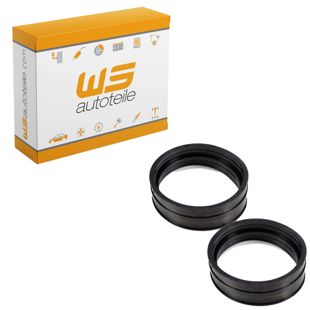 2x Verbindungsmuffe Ansaugstutzen für PORSCHE 964 3.6 Carrera 993 L-Jetronic 96411068503