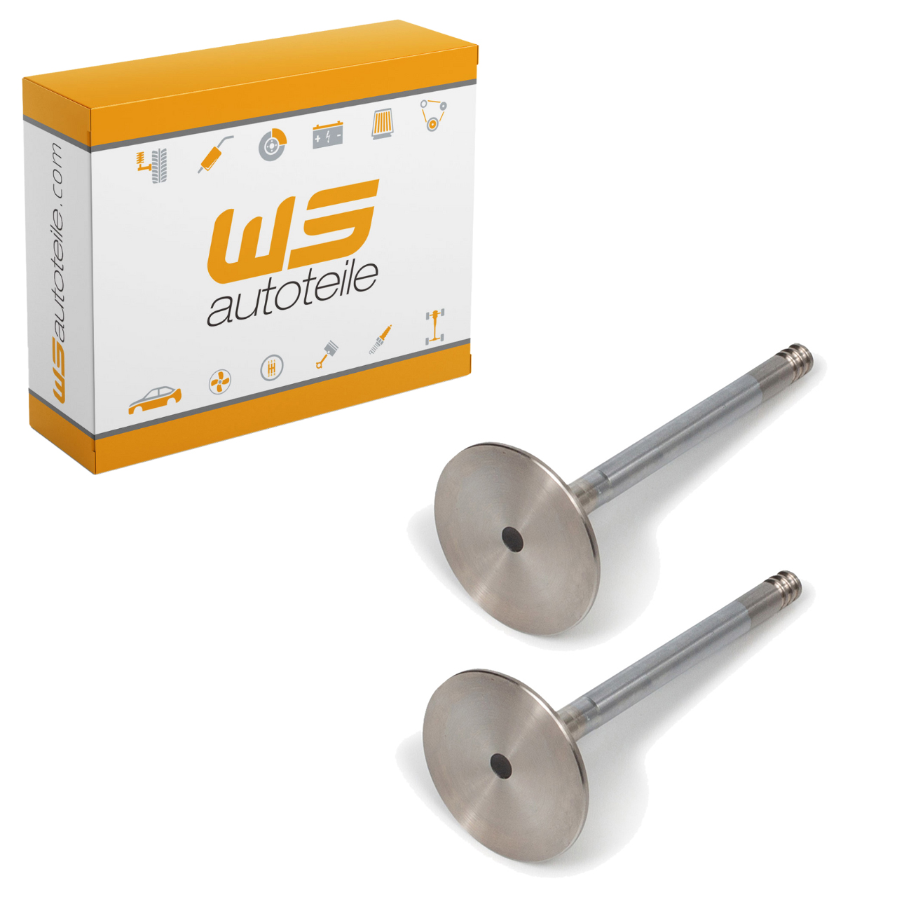 2x Exhaust Valve, &Oslash; 43.5 mm, for Porsche 993 3.6/3.8 Carrera (286&ndash;301 hp), 99310541906