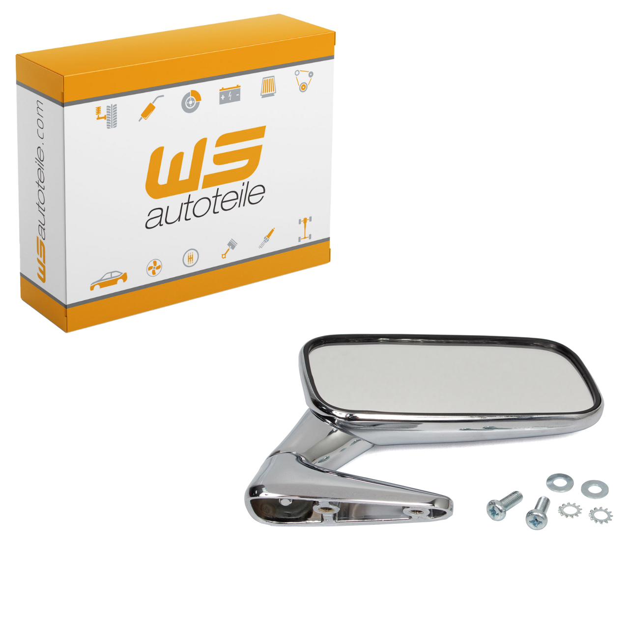 Au&szlig;enspiegel Seitenspiegel f&uuml;r PORSCHE 911 / Targa 1970-1973 rechts 91173101408