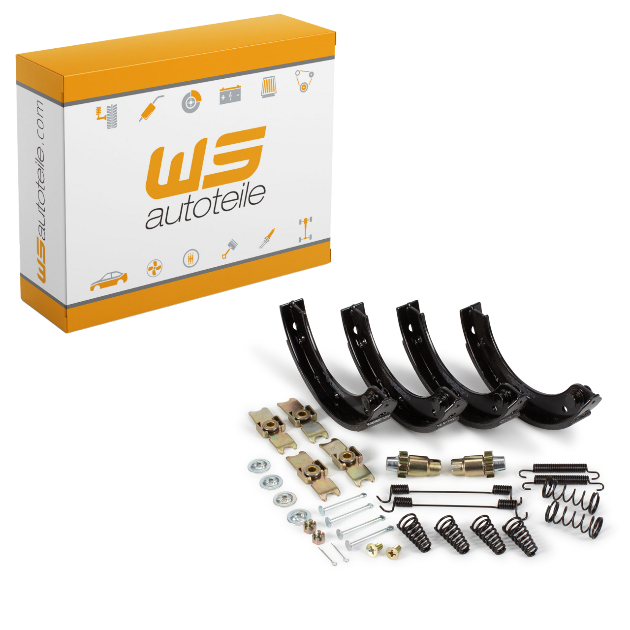 Bremsbacken + Zubeh&ouml;r Satz f&uuml;r PORSCHE 911 2.0-3.2 1969-1989 PCG35209711