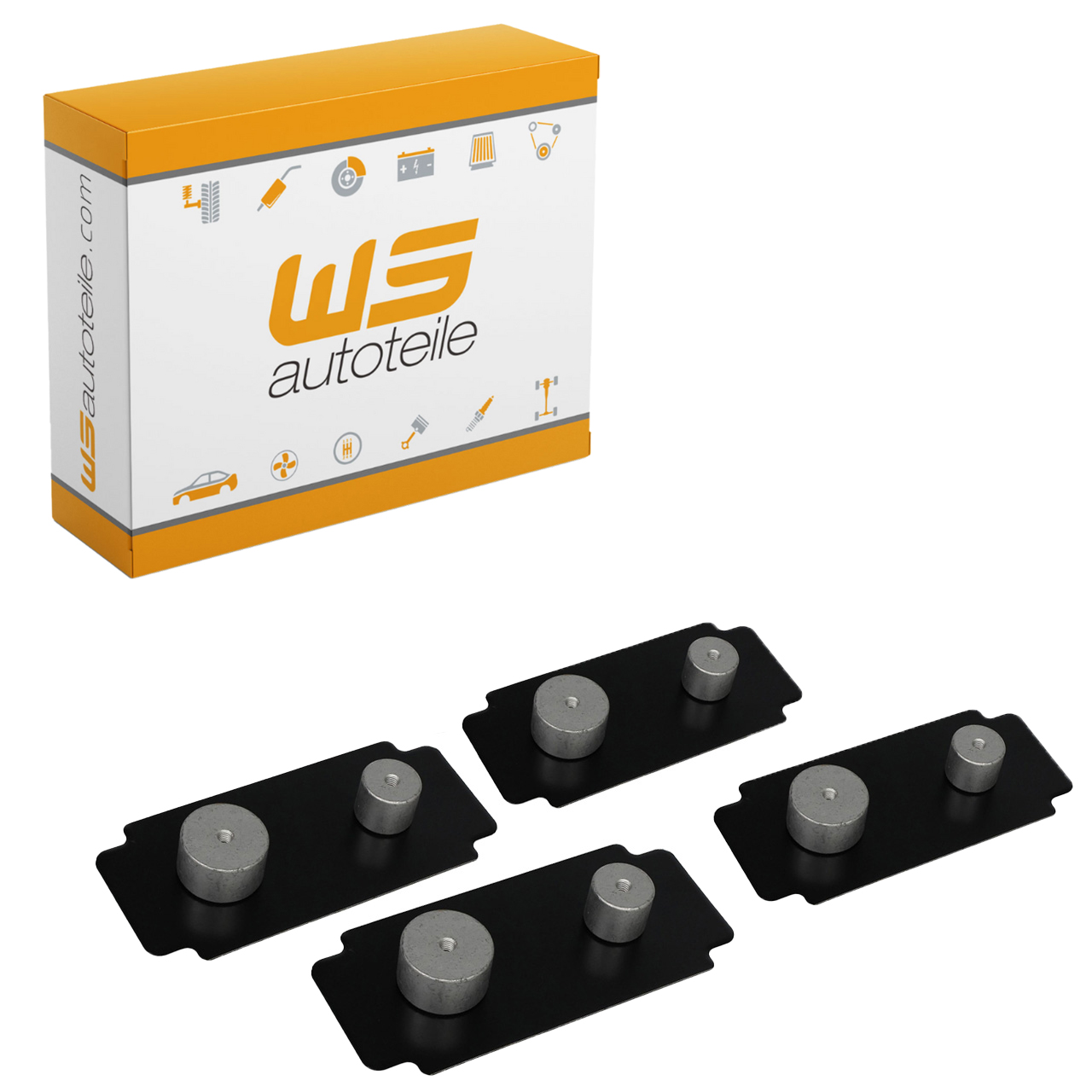 4x Bremstr&auml;gerplatte 36/44mm f&uuml;r PORSCHE 911 996 997 vorne 99635108901