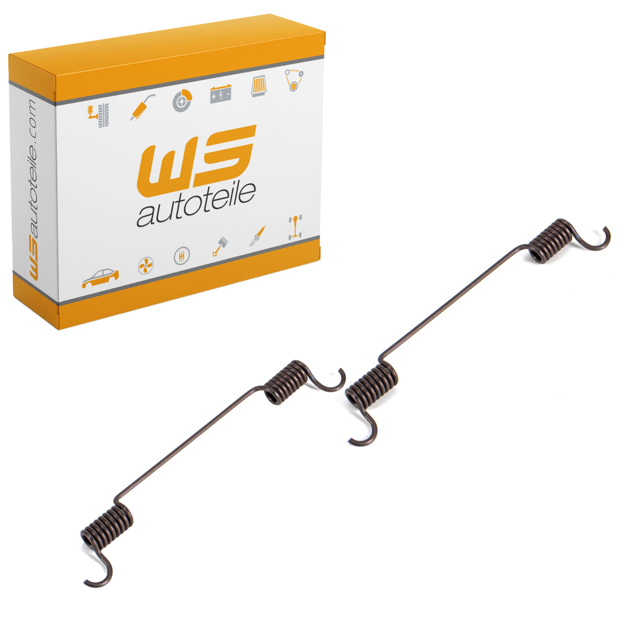 2x Feder Bremsbacken für PORSCHE 964 993 924 944 968 Boxster (986) 99635272300