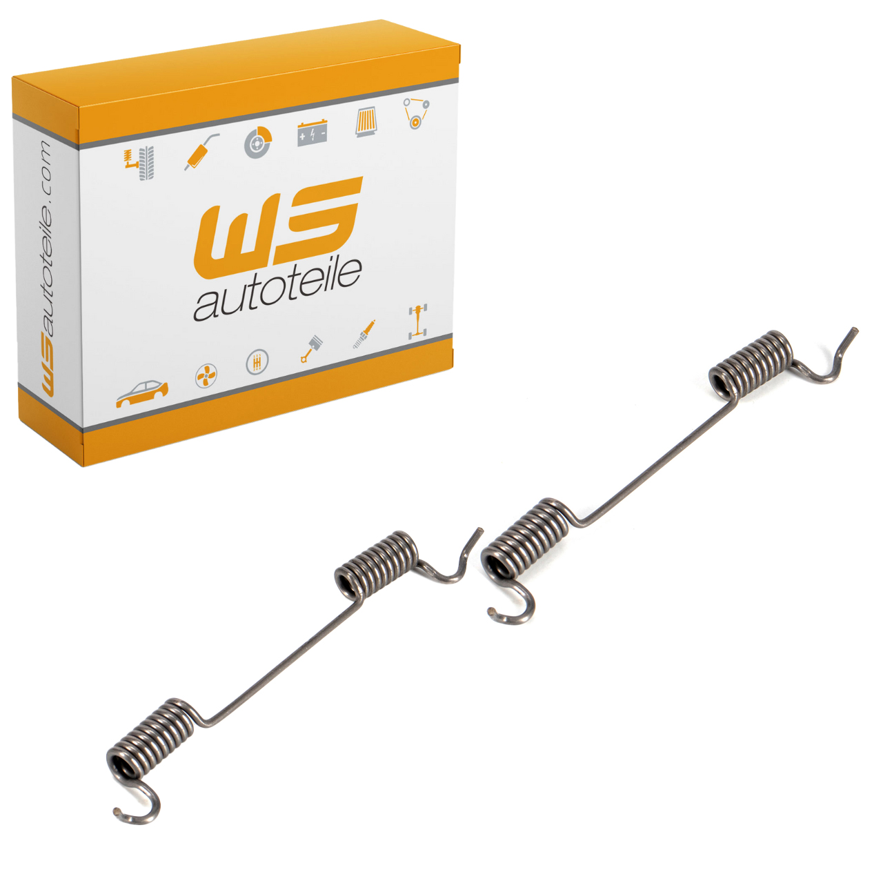 2x Feder Rückzugfeder Bremsbacken für PORSCHE 997 Boxster Cayman (987) 99735272302