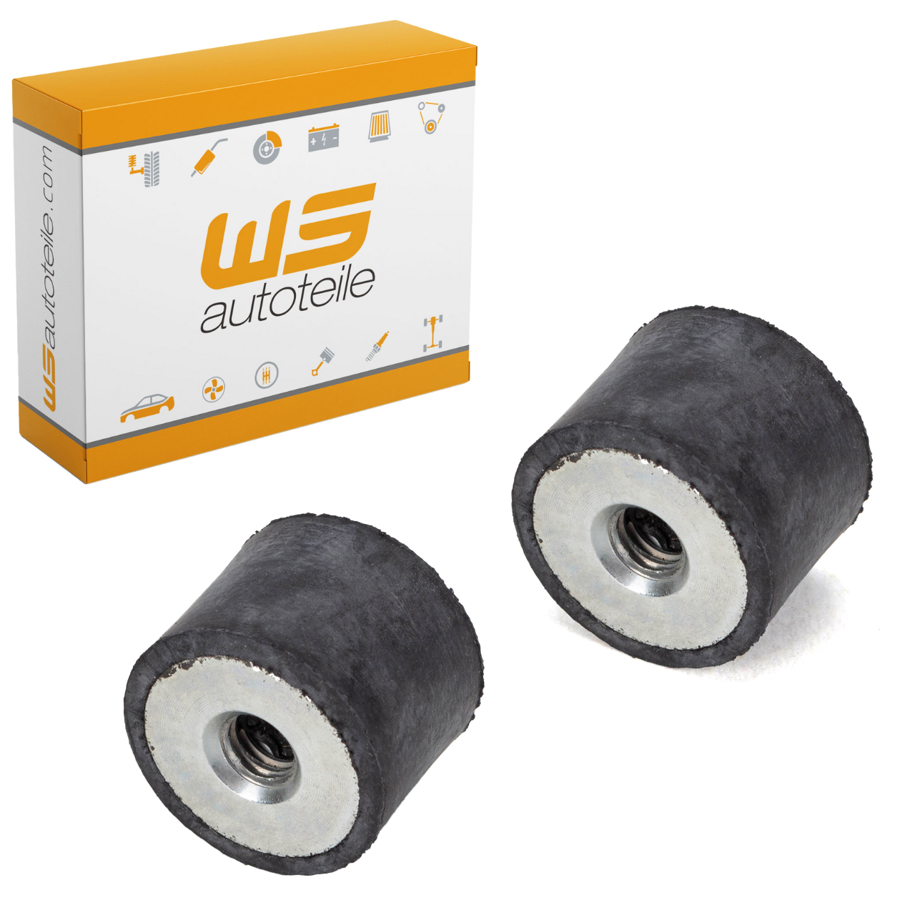 2x Gummilager Kraftstoffpumpe für PORSCHE 911 2.7 3.0 3.2 3.3 91160820600