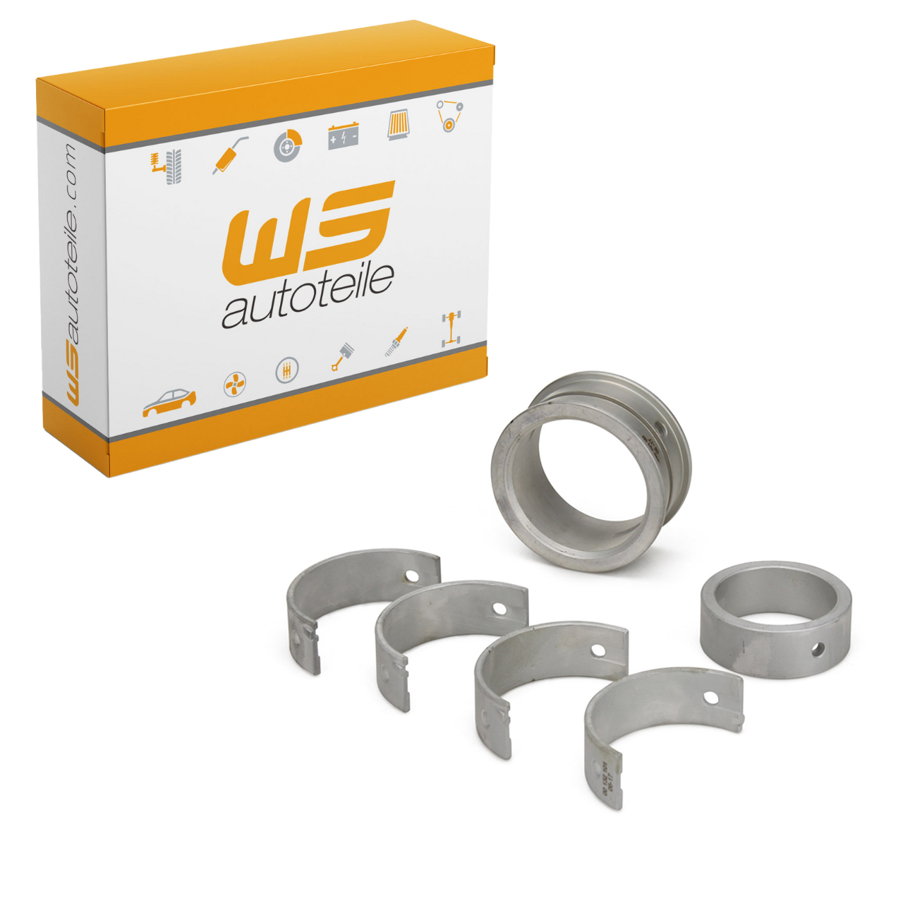 Kurbelwellenlager Satz für PORSCHE 356 B/C 1600 60-75 PS + 912 1.6 90 PS 61610013800