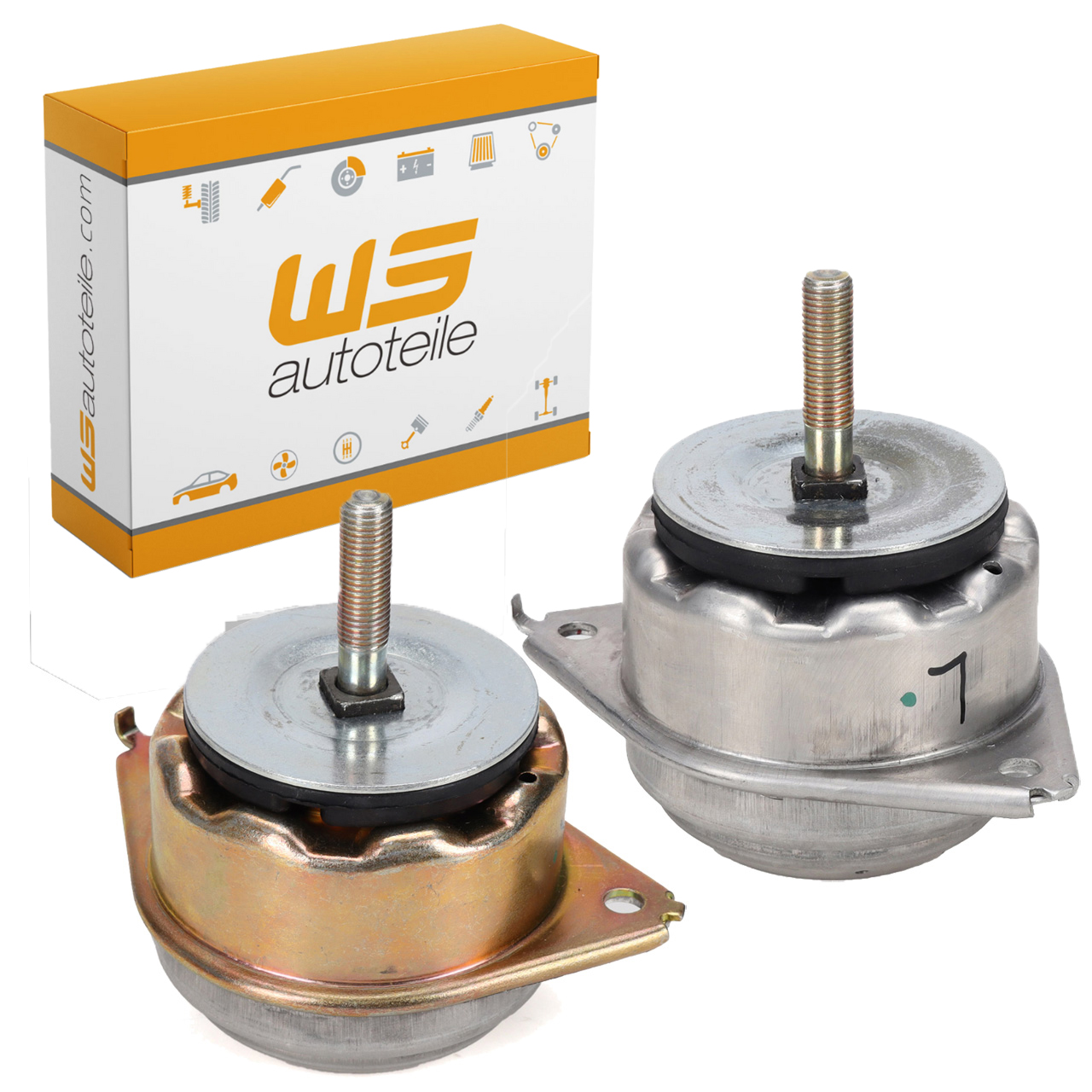 2x Motorlager Hydrolager für PORSCHE 964 3.6 Carrera 4 250 PS links + rechts