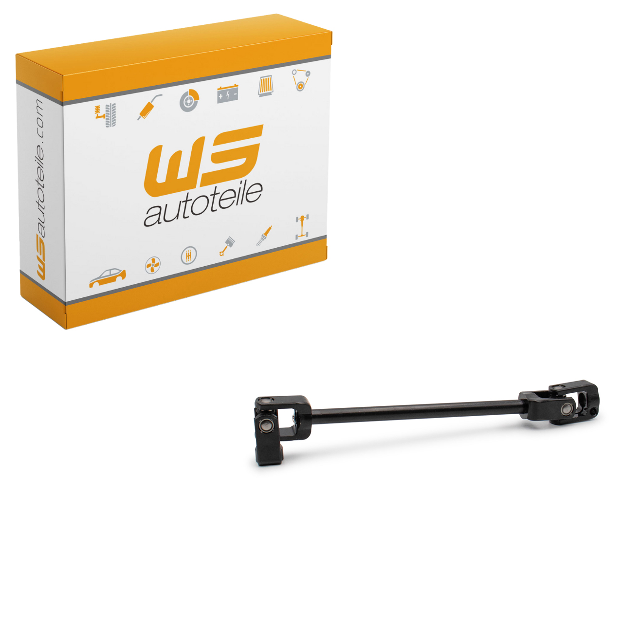 Steering intermediate shaft, 415 mm, for Porsche 924 and 944 (without power steering) 94434702701