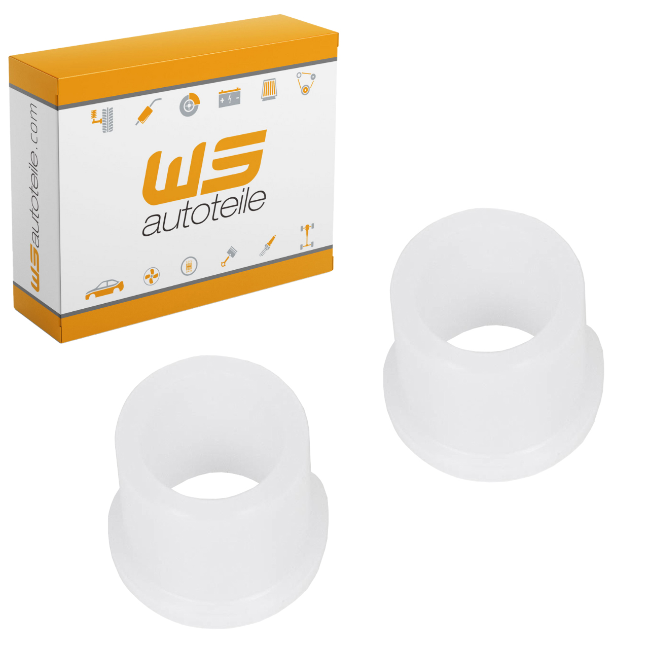 2x Buchse Lagerbuchse Umlenkhebel f&uuml;r PORSCHE 356 911 912 914 91442321101