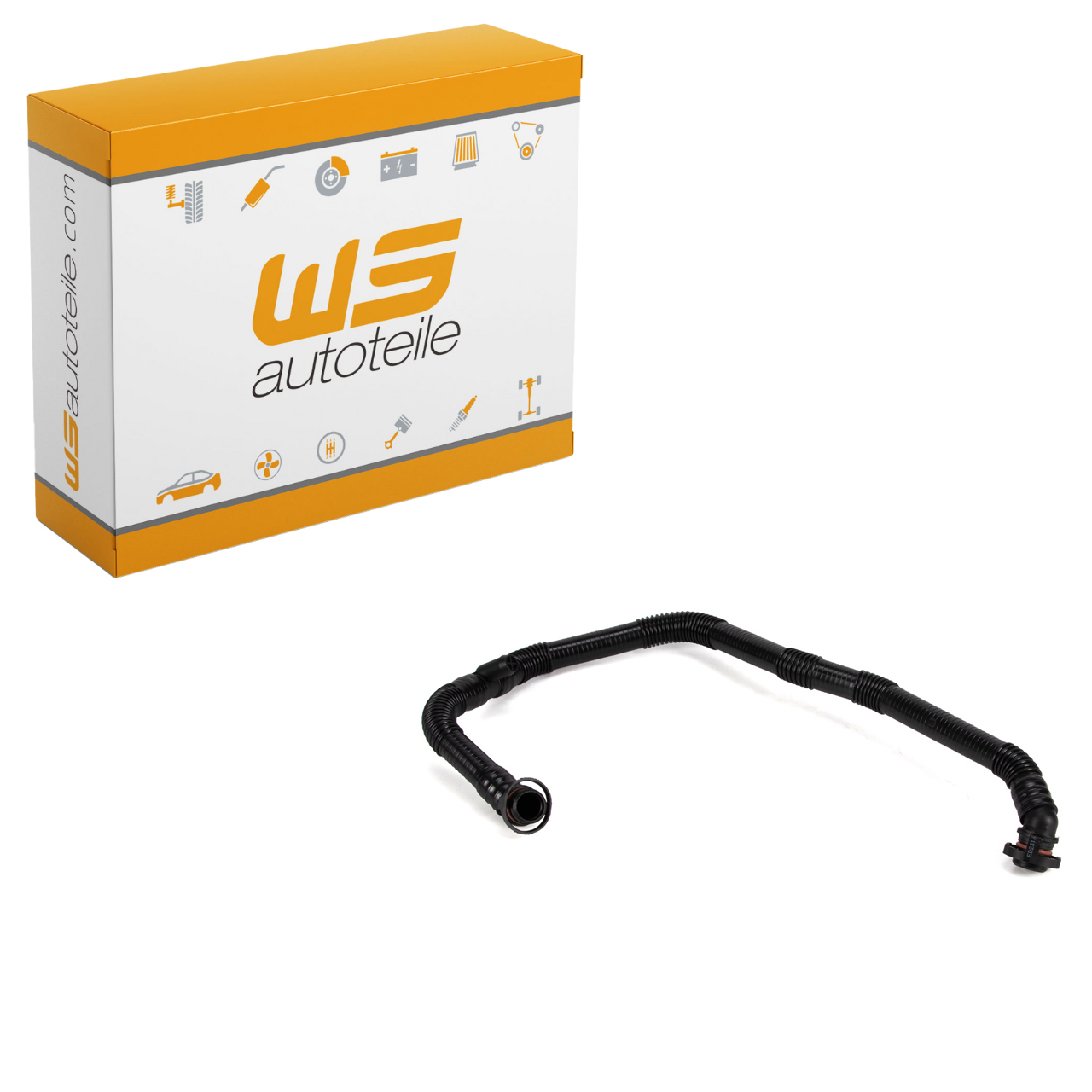 Entlüftungsschlauch Kurbelgehäuse Zylin. 4-6 für PORSCHE 997 3.8 Carrera / S 99710714603