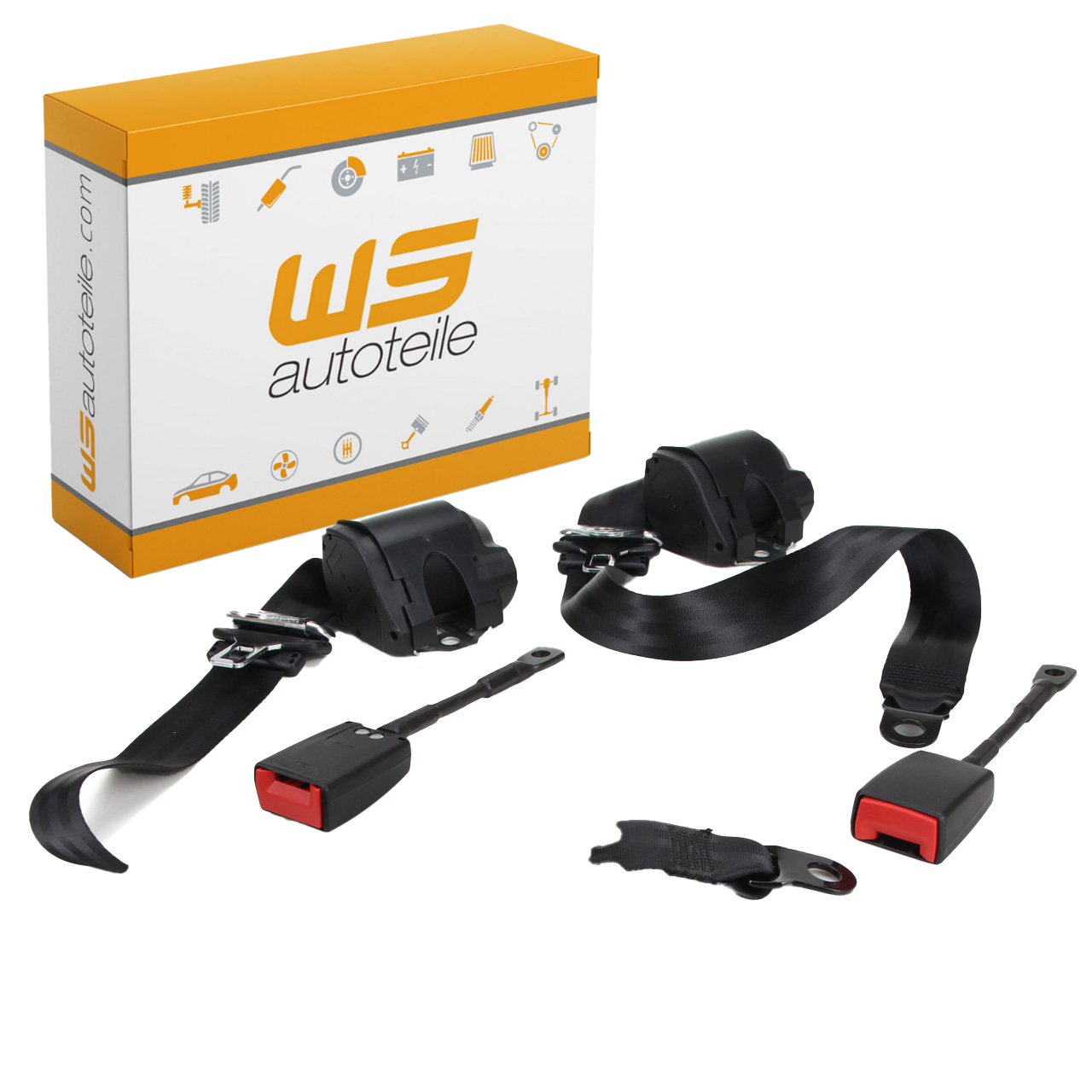 2x Sicherheitsgurt 3-Punkt für PORSCHE 911 1972-1987 + 928 1977-1991 vorne 92880312609