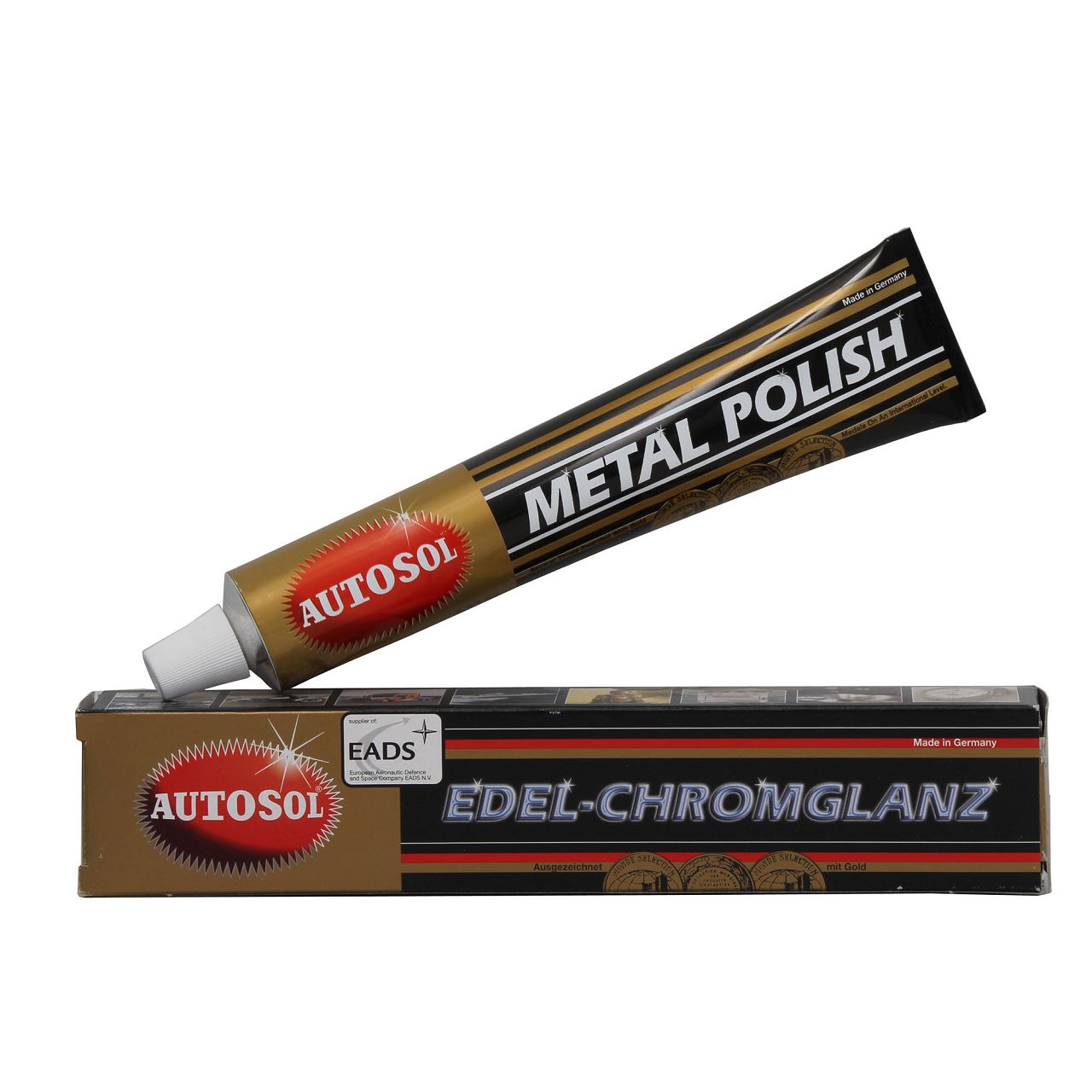 AUTOSOL Metal Polish Alu Metall Chrom Politur Polierpaste EDEL Chromglanz 75ML
