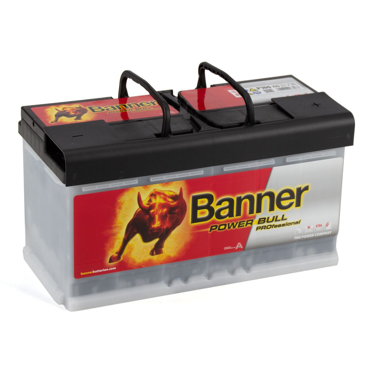 BANNER PRO P10040 Power Bull Professional Autobatterie Batterie 12V 100Ah