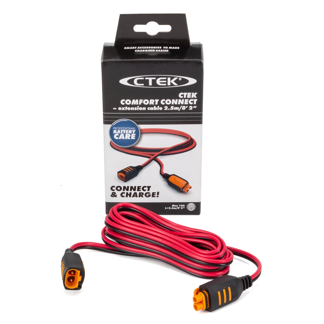 CTEK 56-304 Comfort Connect Verlängerungskabel Kabel Batterieladegerät 2,5m bis 10A