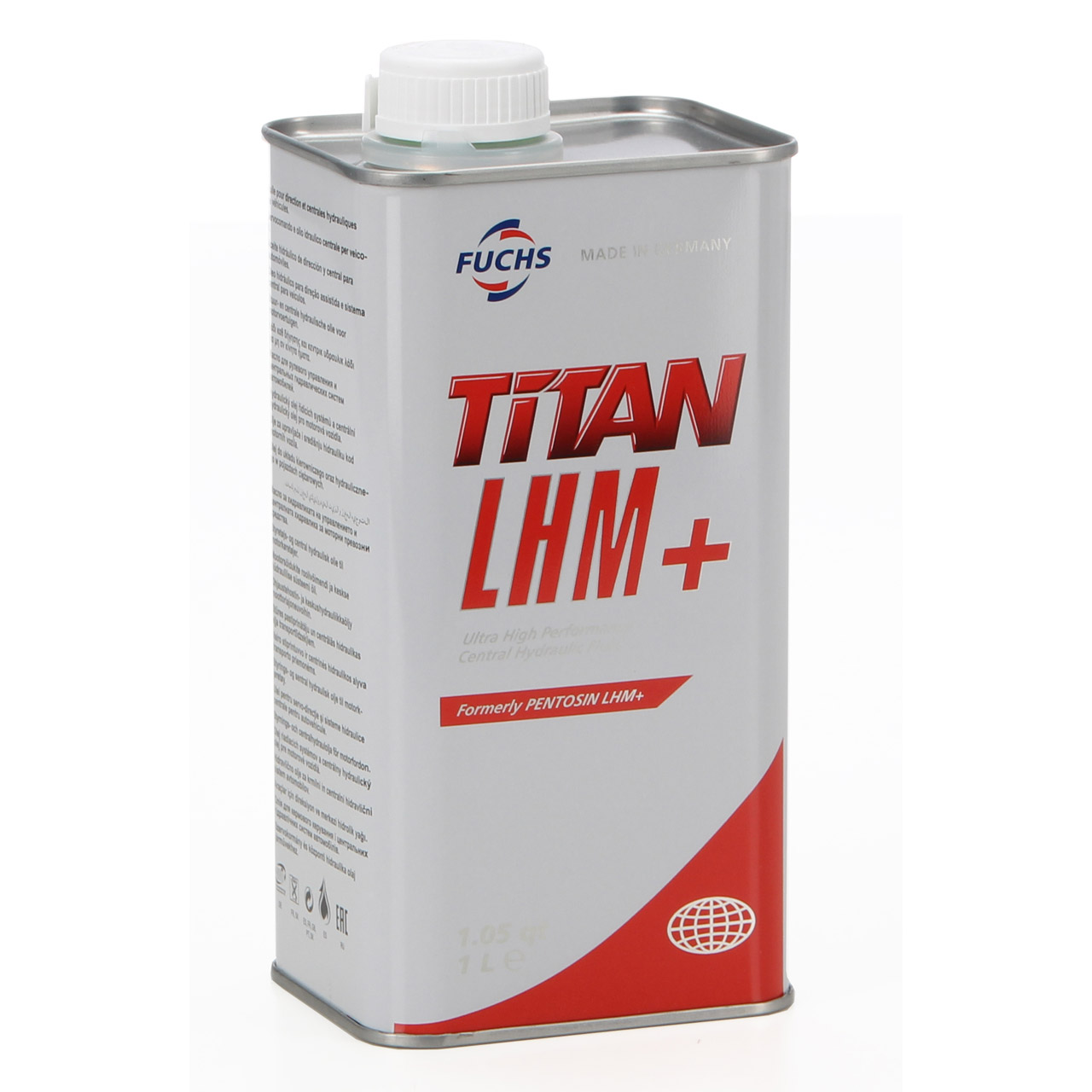 3L 3 Liter FUCHS Pentosin TITAN LHM+ Hydrauliköl Zentralhydrauliköl PSA B71 2710