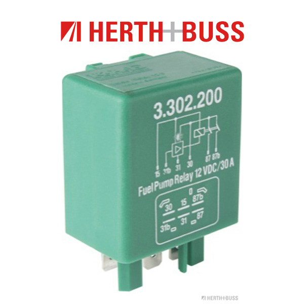 HERTH+BUSS ELPARTS Relais Kraftstoffpumpe für VOLVO 240 260 740 760 2.0 2.3 2.8