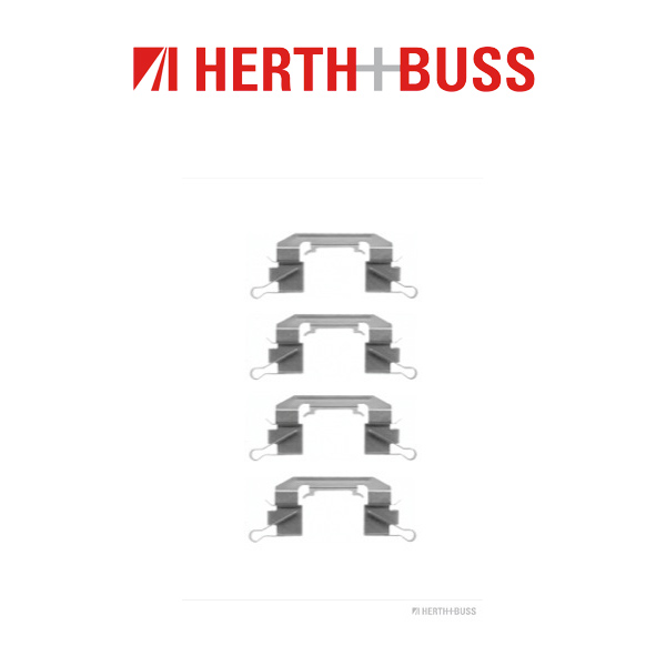 HERTH+BUSS JAKOPARTS Bremsscheiben + Beläge NISSAN NP300 (D40) Pathfinder 3 (R51)vorne