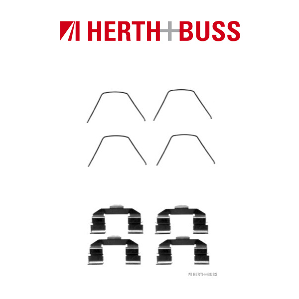 HERTH+BUSS JAKOPARTS Bremsbeläge Zubehörsatz für MAZDA 6 (GG) 1.8 120 PS vorne