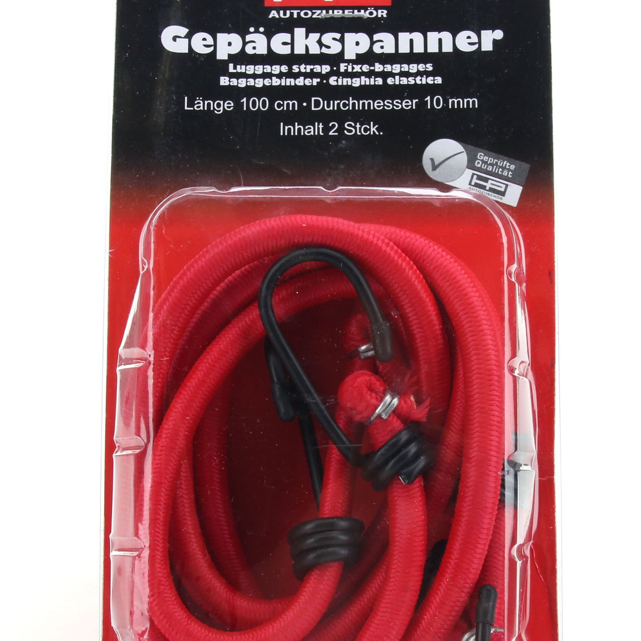 HP 12110 Expanderband Gepäckspanner Spannband Set 2x Ø 10 mm Länge 100 cm