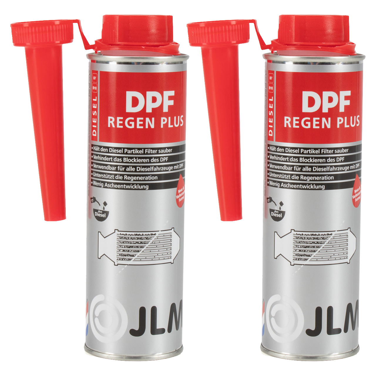 2x 250ml JLM J02202 Diesel ReGen Plus für Dieselpartikelfilter DPF Reiniger