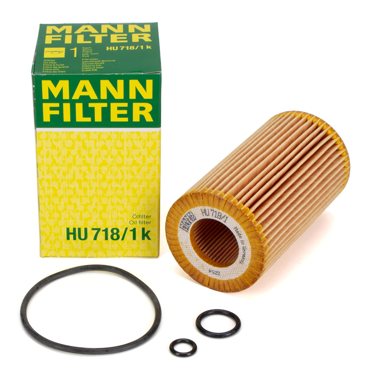MANN HU718/1k Ölfilter MERCEDES-BENZ W202 W203 W204 W210 W211 6111800009