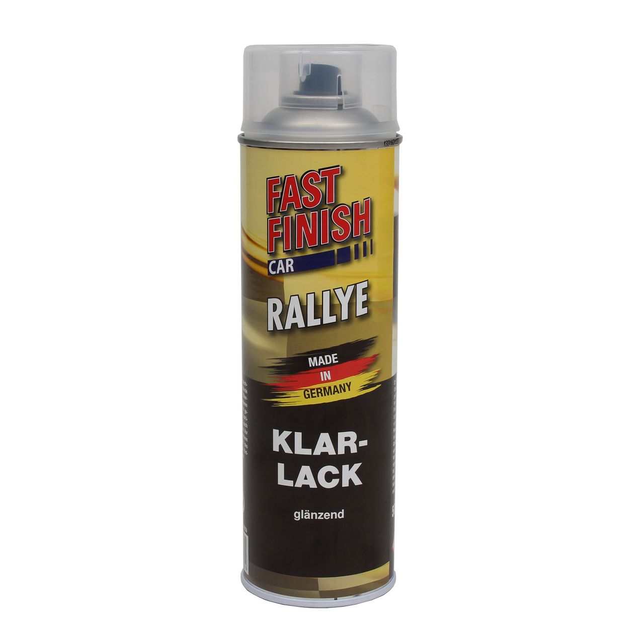3x 500 ml FAST FINISH Car Rallye Klarlack Lackspray glänzend Spraydose 292859