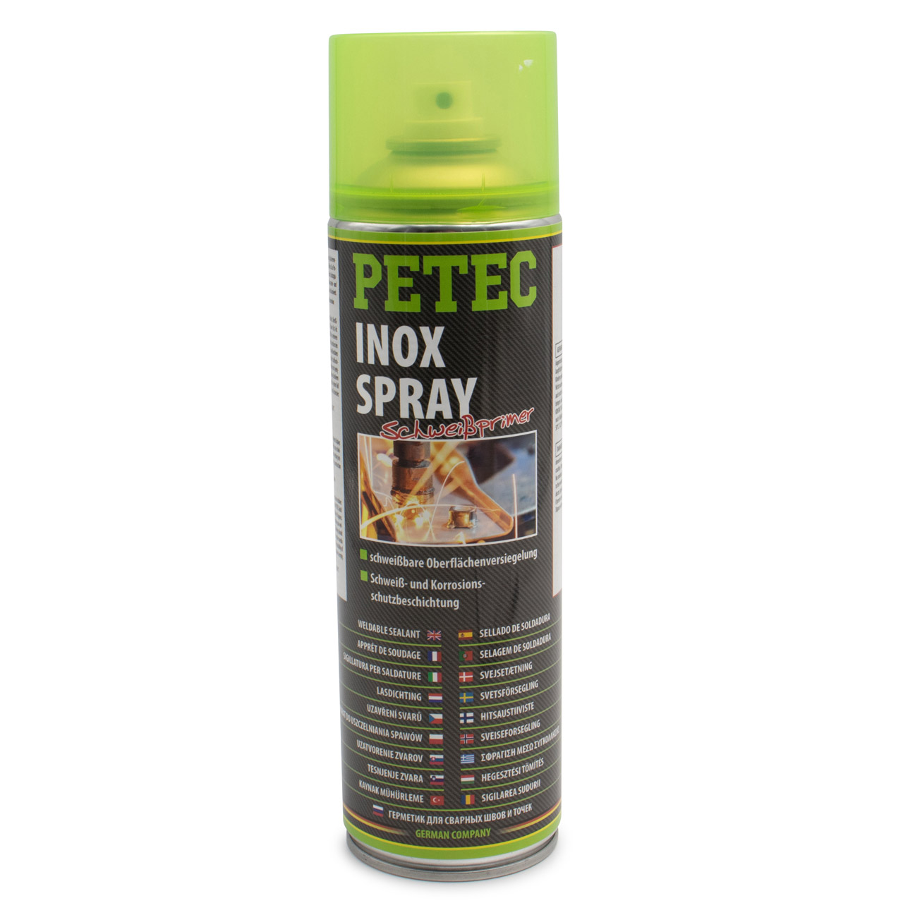 PETEC 70360 Inox Spray Schweißprimer Korrosionsschutzmittel Versiegelung Schutz 500ml