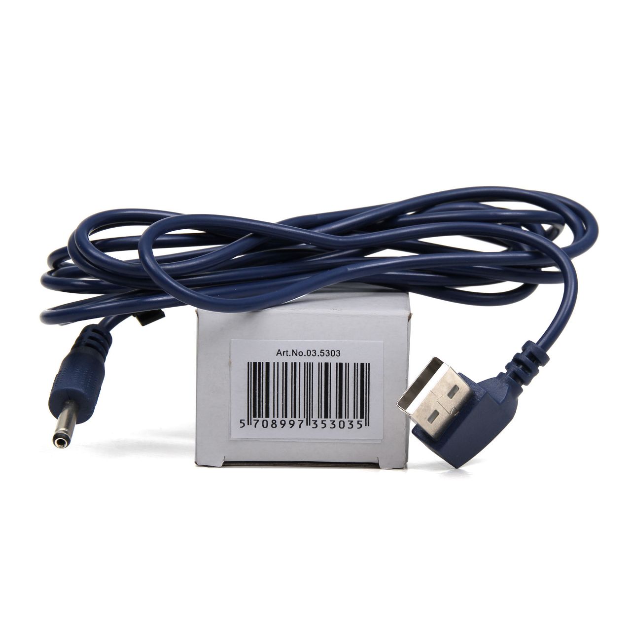 SCANGRIP 03.5303 Ladekabel USB CABLE 1,8 m USB / Mini-DC-Kabel Blau
