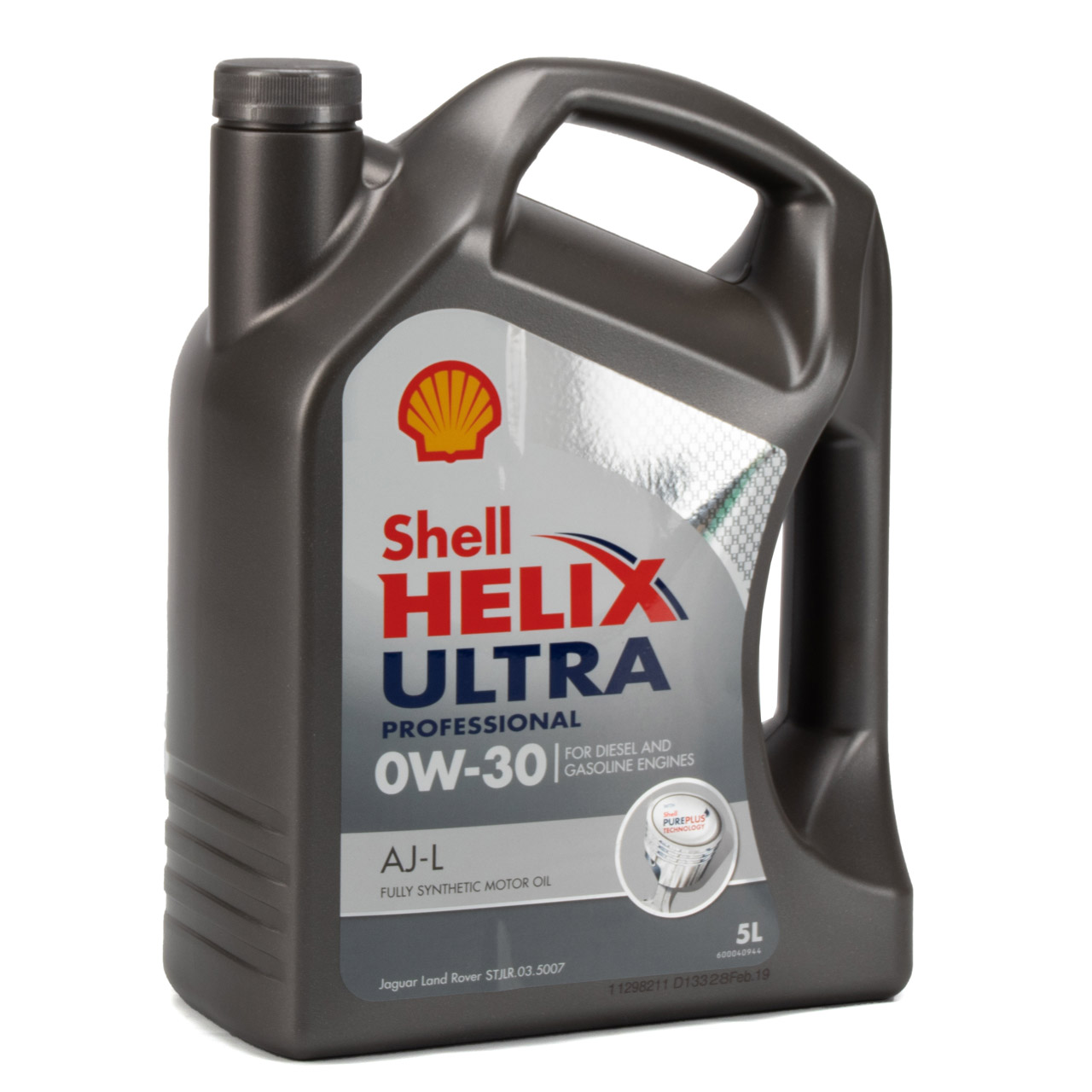 5L 5 Liter SHELL HELIX ULTRA PROFESSIONAL AJ-L 0W-30 Motoröl Öl API SN JAGUAR LAND ROVER