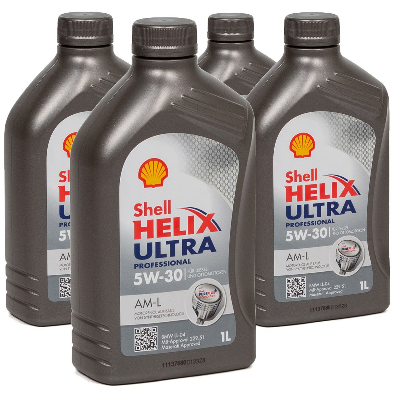 4L 4 Liter SHELL Motoröl Öl HELIX ULTRA Professional AM-L 5W30 für BMW LL-04