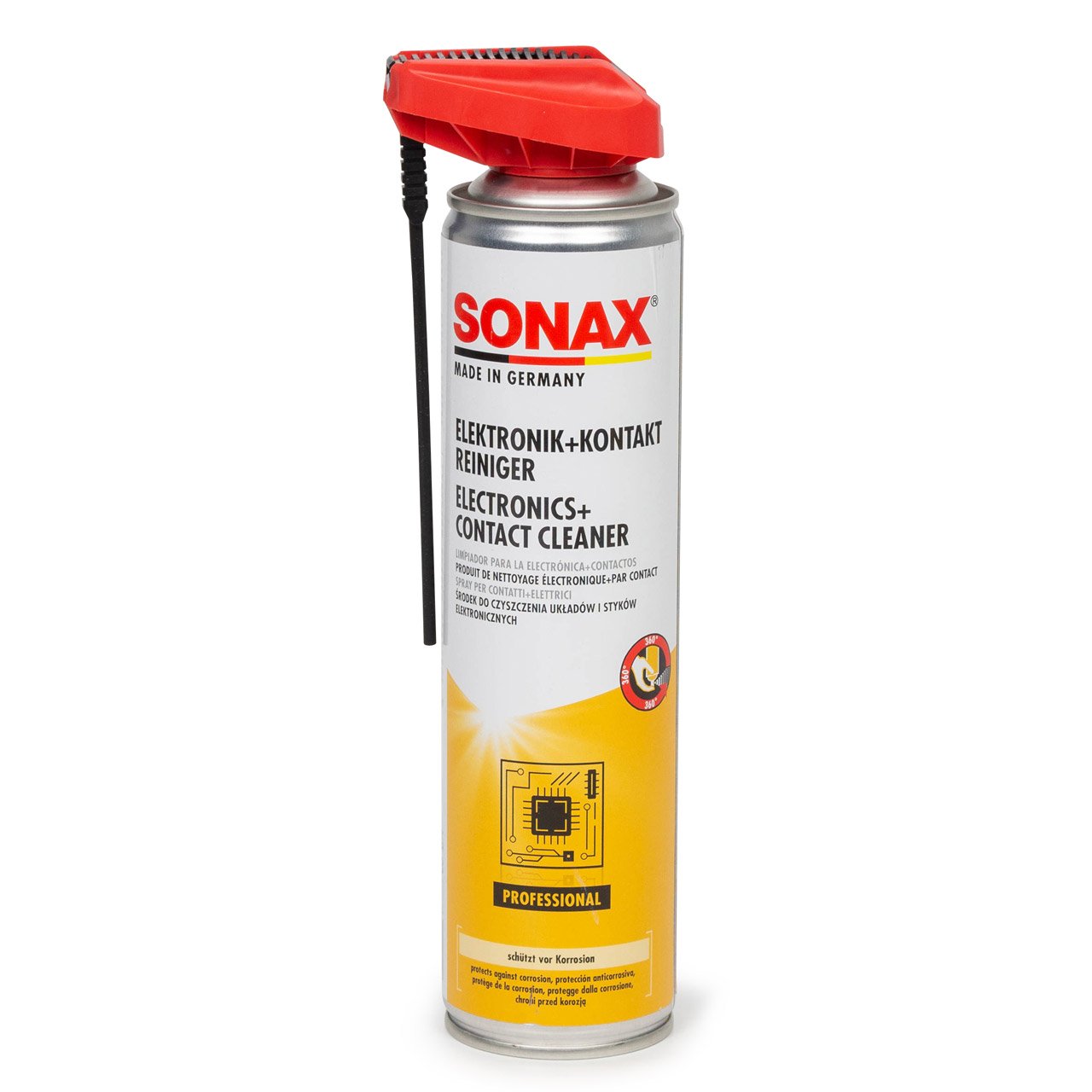 SONAX 04603000 Elektronik + Kontaktreiniger Spezialreiniger mit EasySpray 400ml
