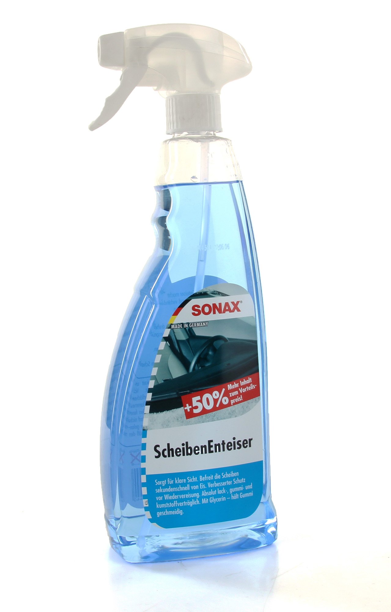 SONAX Scheibenenteiser Scheiben-Entfroster Sprühflasche Enteiserspray 2x 750ml
