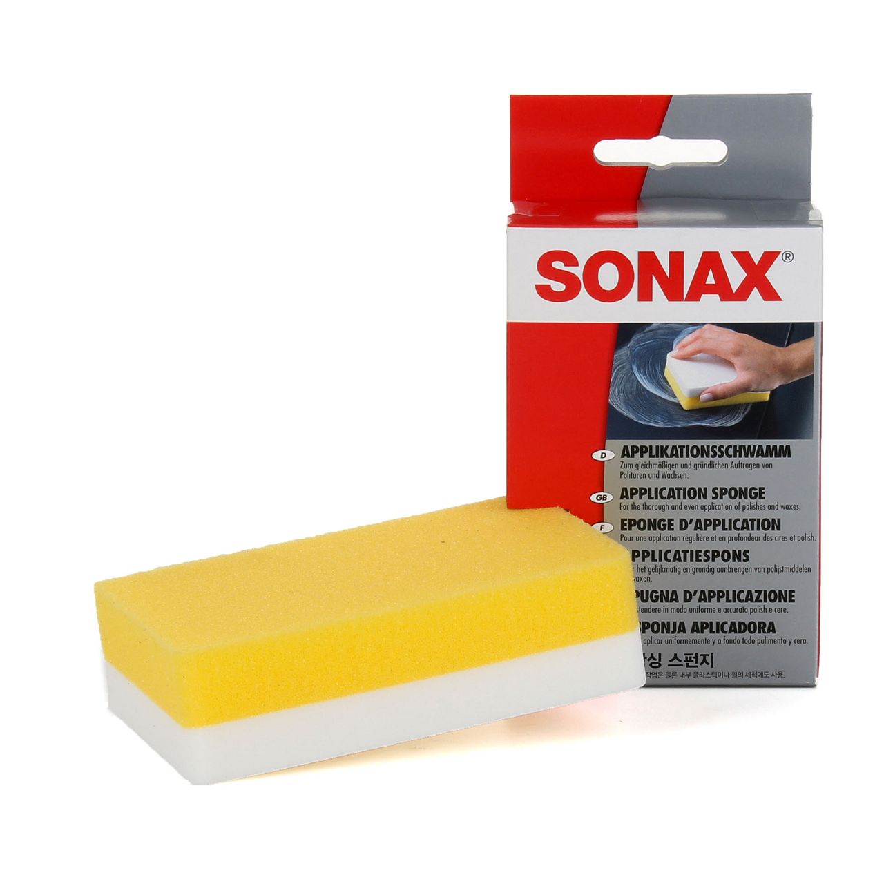 SONAX ApplikationsSchwamm Schwamm Reinigung 1 Stück 417300