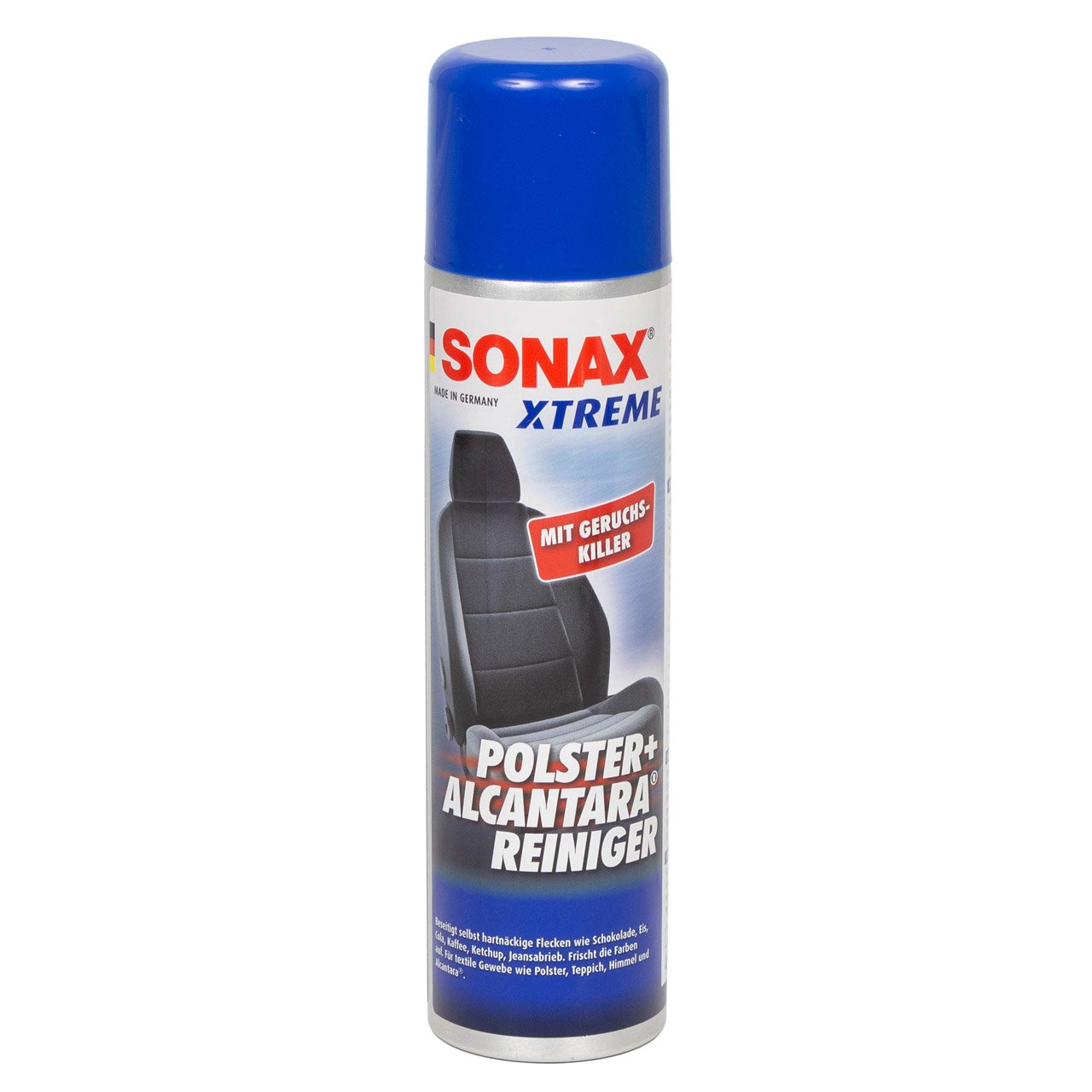 3x 400ml SONAX Xtreme Polster- & AlcantaraReiniger Geruchskiller Reiniger 206300